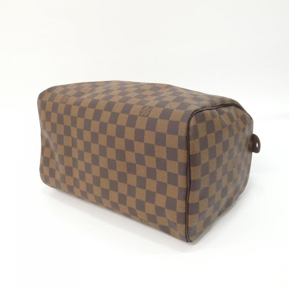 LOUIS VUITTON Brown Damier Speedy 30 Boston Bag - Picture 2 of 10